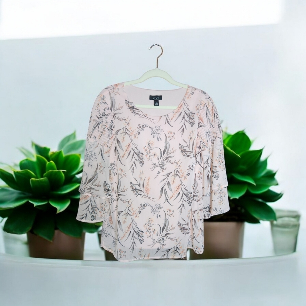 Alyx Pink Blouse Size Med